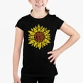 thumbnail image 1 of Girl's Word Art T-shirt - Sunflower, 1 of 2