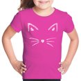 thumbnail image 1 of Girl's Word Art T-shirt - Whiskers, 1 of 2
