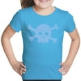 thumbnail image 1 of Girl's Word Art T-shirt - XOXO Skull, 1 of 2