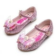 thumbnail image 1 of Girl’s elsa Princess Costume Shoes Wedding Party Low Heel, 1 of 7