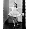thumbnail image 1 of Girl wearing dress in home Poster Print (24 x 36), 1 of 1