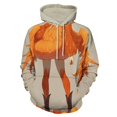 thumbnail image 1 of Girl with Orange Wings men and women 1540D Printed Hoodie Funny Fashion Casual Personality Hip Hop Long Sleeve Cool Pullover, 1 of 8