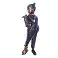 thumbnail image 1 of Nifao Girl with Two Bunnies in Nature Bronze Statue, Delightful Decor – Home Office Decor Sculpture, 17"L x 13"W x 44"H, 1 of 10