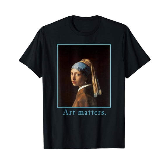 Girl with a Pearl Earring Tshirt Vermeer Art