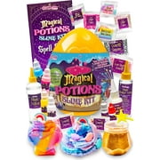 GirlZone Magic Potion Slime Kit for Girls, Spellbinding Slime Making Kit to Create 6 Magical Slime Potions and Glow in The Dark Slime for Kids, Great Gift Idea and Amazing Slime Kit for Girls 10-12