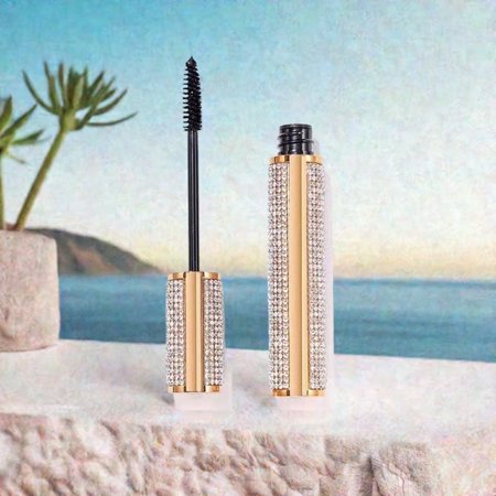 Girley Bell's Boss Bling Waterproof Fiber-Stretch Mascara, Black