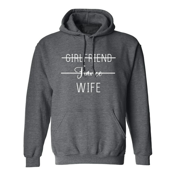 Girlfriend Fiance Wife Adult Hooded Sweatshirt