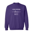 thumbnail image 1 of Girlfriend Fiance Wife Crewneck Sweatshirt, 1 of 3