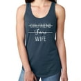 thumbnail image 1 of Girlfriend Fiance Wife Racerback Tank, 1 of 1