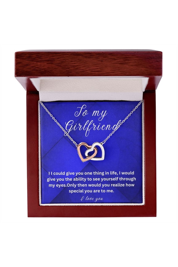 Girlfriend Gift Necklace, Birthday Gift Necklace For Girlfriend, Gift From Boyfriend, Anniversary Gift Necklace For Girlfriend, Valentines Day Gift