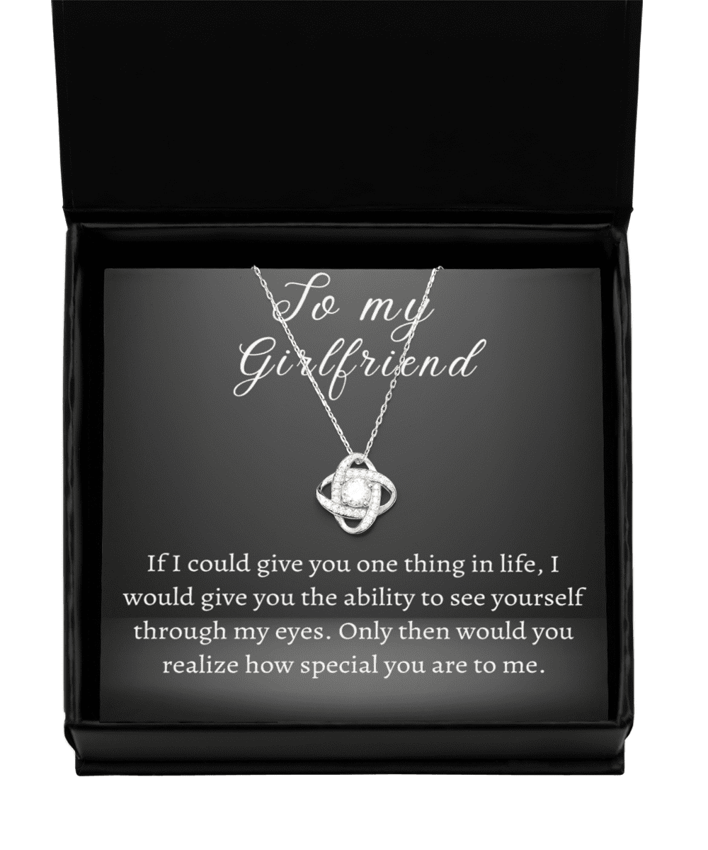 Girlfriend Gift Necklace, Valentines Day Gift Necklace, Gift From Boyfriend, To My Girlfriend Gift Necklace, Gift for Valentines Day