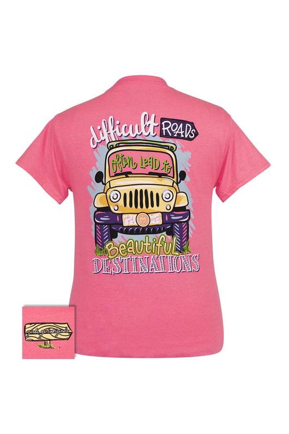 Girlie Girl Originals Preppy Beautiful Destinations T-Shirt