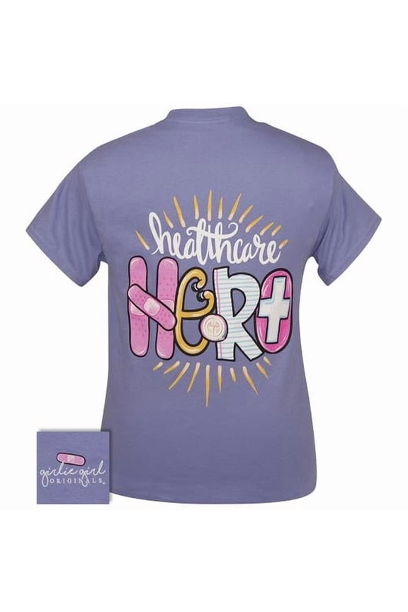 Girlie Girl Originals Preppy Healthcare Hero Nurse Doctor T-Shirt