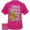 thumbnail image 1 of Girlie Girl Originals Thankful Blessed Mess T-Shirt, 1 of 2