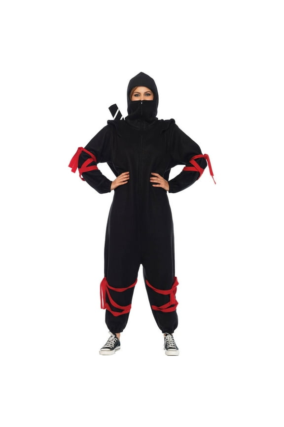 Girls' 2 PC. Ninja Kigarumi Cozy Funsie Pajama Hoodie