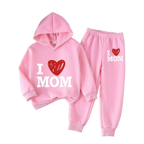 Girls 2 Piece Outfits Fashion Color blocked Hooded Top+Color blocked Pants Outfits Set Size 6-14 Years Teen Girl Clothes 14-16 Outfits