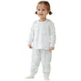 thumbnail image 1 of Girls 2 Piece Pajama Set Cute Print Sleepwear Soft Long Sleeve Top And Pants Matching Nightwear Outfit For Toddlers Kids Children Comfortable Bedtime Wear, 1 of 3