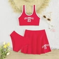 thumbnail image 1 of Girls 3 Pieces Beach Bikini Bathing Suit with Pants Summer Casual Holiday Swimwear Cover Up Sets Swimming Suit for Girls 7-8, 1 of 5