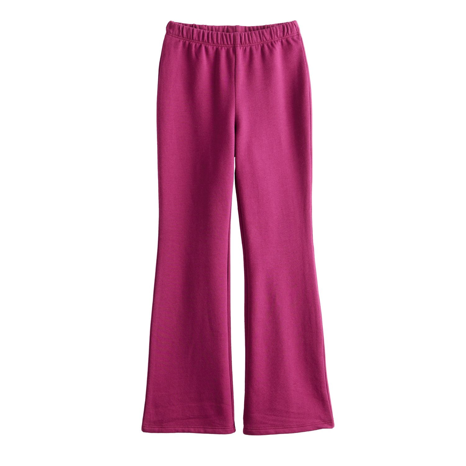 Girls 4 12 Jumping Beans Cozy Lined Flare Leggings Color Ruby Gemstone Size 5 Walmart