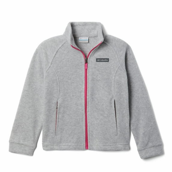 Girls 4-18 Columbia Benton Springs Fleece Jacket Color: Cirrus Gray Heather Size: S(8)