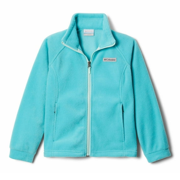 Girls 4-18 Columbia Benton Springs Fleece Jacket Color: Geyser Green Size: M(10-12)