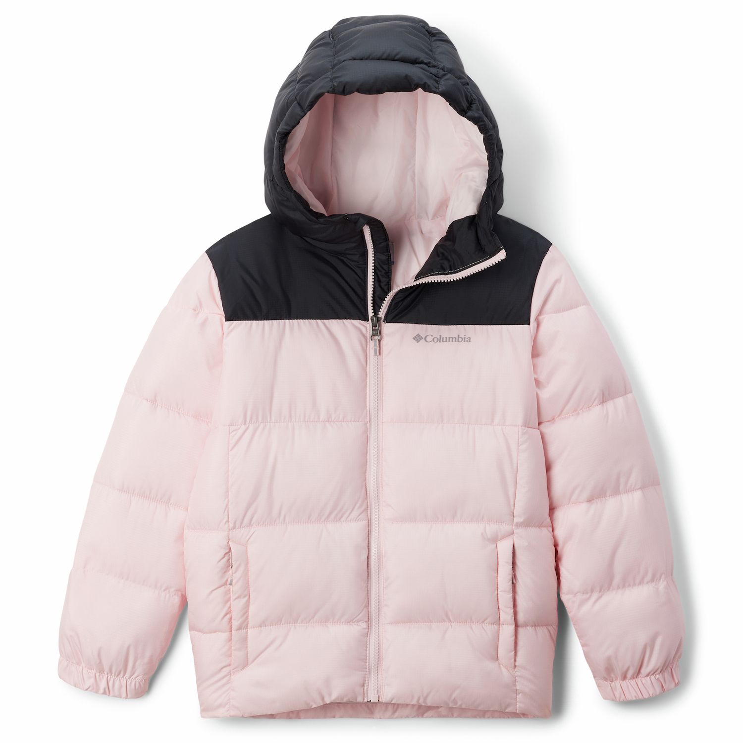 Girls 4-18 Columbia Puffect Hooded Heavyweight Jacket Color: Satin 