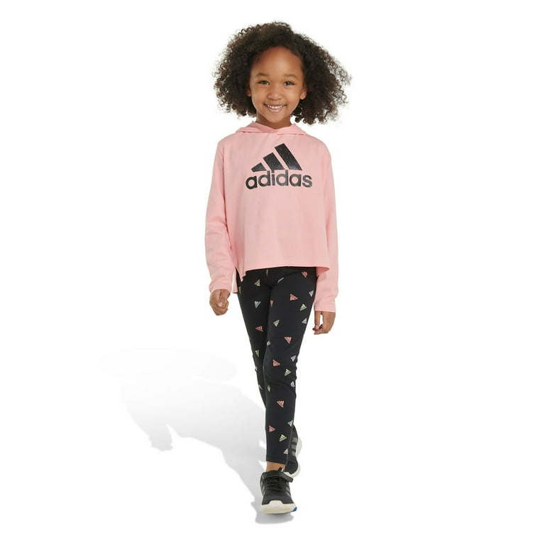 Girls adidas leggings set top