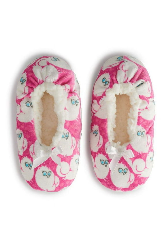 Girls 4-9 The Secret Life of Pets Fuzzy Babba Slipper Socks, Girl's, Size: Small-Medium, Pink
