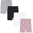 thumbnail image 1 of Girls 4 Pack Bike Shorts Size 7-16, 1 of 5