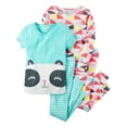 thumbnail image 1 of Girls' 4 Piece Panda Bear PJ Set, 1 of 1