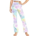 thumbnail image 1 of Girls 4T Leggings Athletic Wear for Girls Clothing for Girls 10-12 Kids Flare Leggings Girl Bell Bottom Pants, Multicolor, 1 of 9
