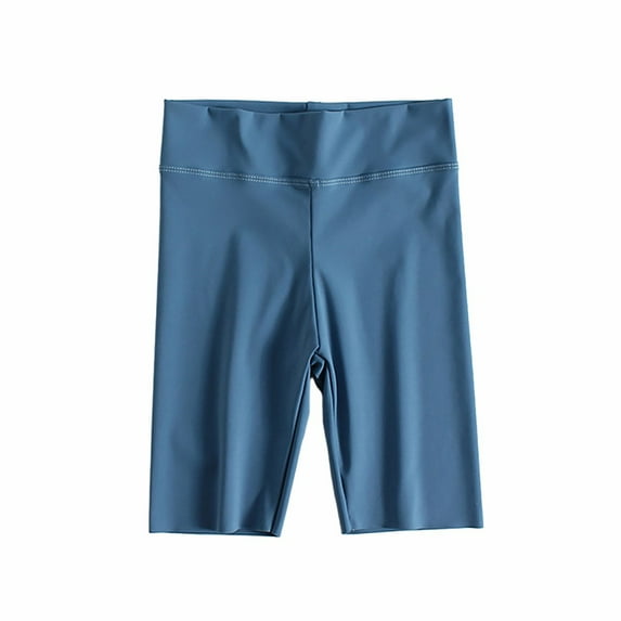 Girls 5" Athletic Shorts High Waisted Yoga Dance Shorts Comfy Workout Gymnastics Shorts 2-12 Years