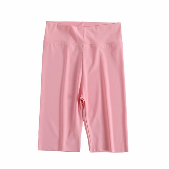 Girls 5" Athletic Shorts High Waisted Yoga Dance Shorts Comfy Workout Gymnastics Shorts 2-12 Years