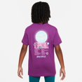 thumbnail image 1 of Girls 6-20 Nike Sportswear Airphoria Tour Sci-Fi Graphic Tee Color: Viotech Size: SMALL, 1 of 4