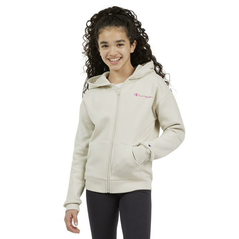 Champion fleece jacket girls outlet