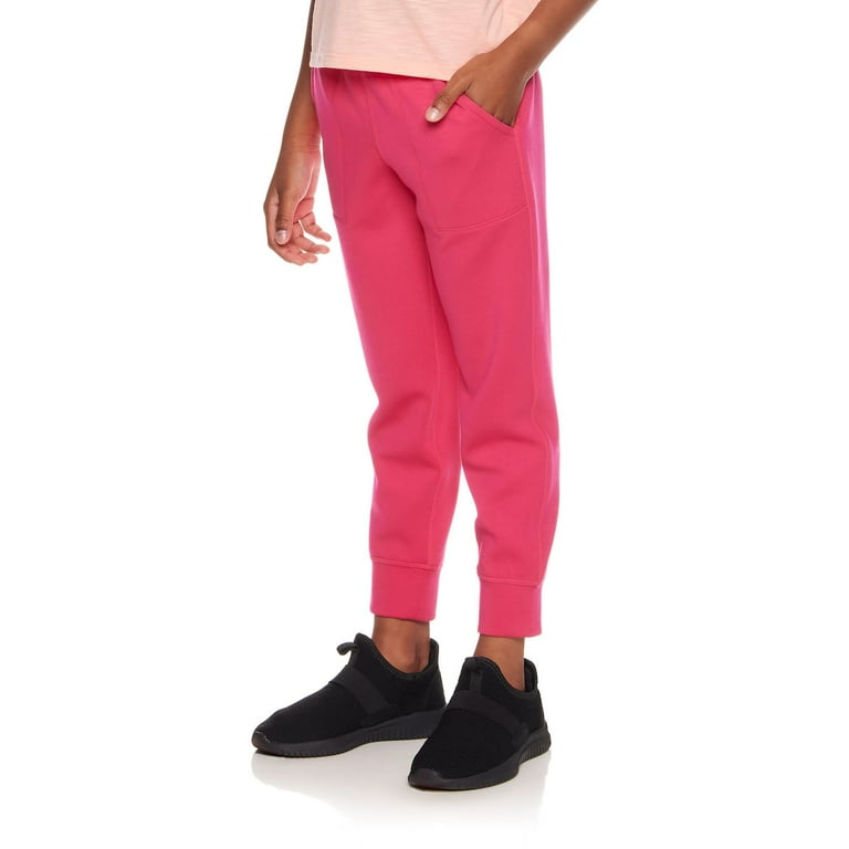 Girls 7 16 Gaiam Hudson Joggers Color Bright Rose Size SMALL Walmart