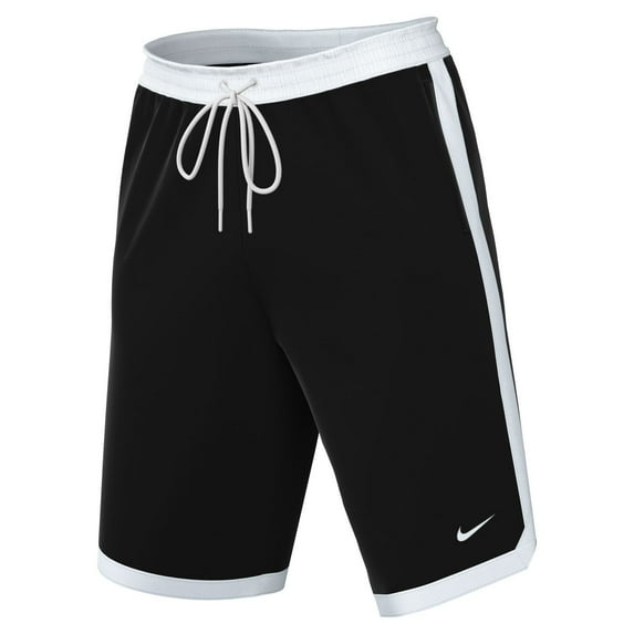 Men's Nike Dri-FIT 11 inch Basketball Shorts Color: Black Size: M