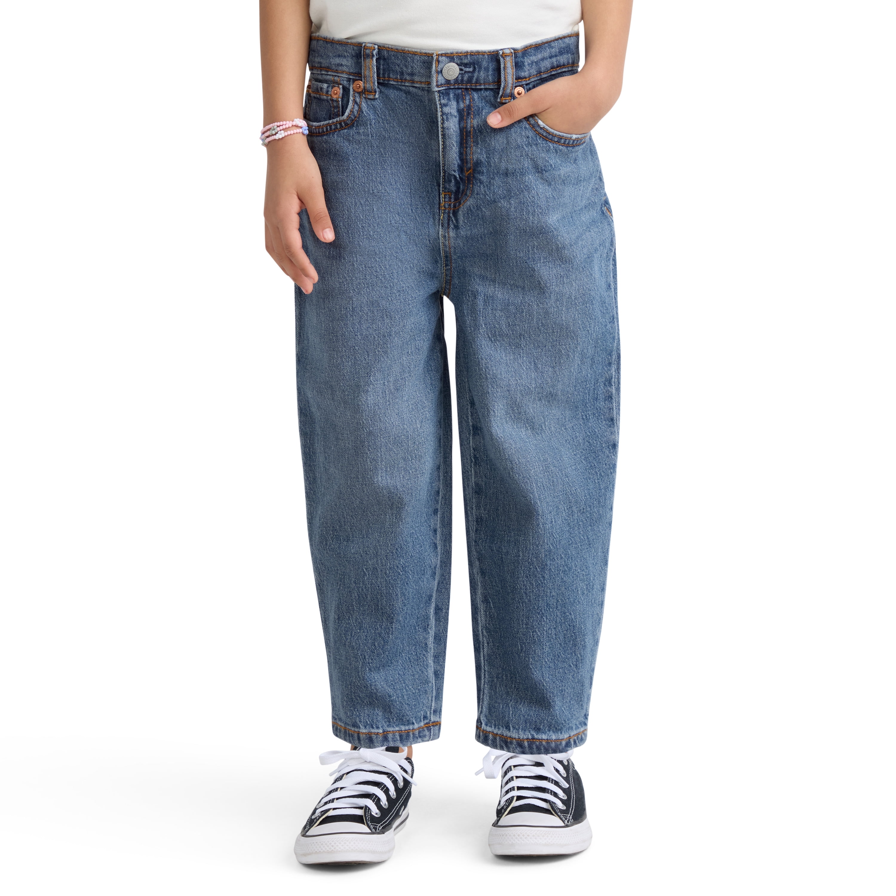 Levi's Girls Baggy Barrel Jeans, Sizes 5-16