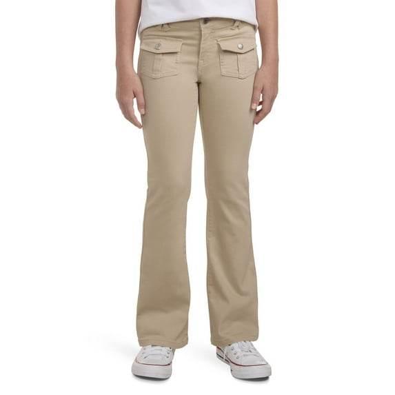 Girls 7-16 Levi's® Denim Cargo Flare Jeans Color: Safari Size: 16