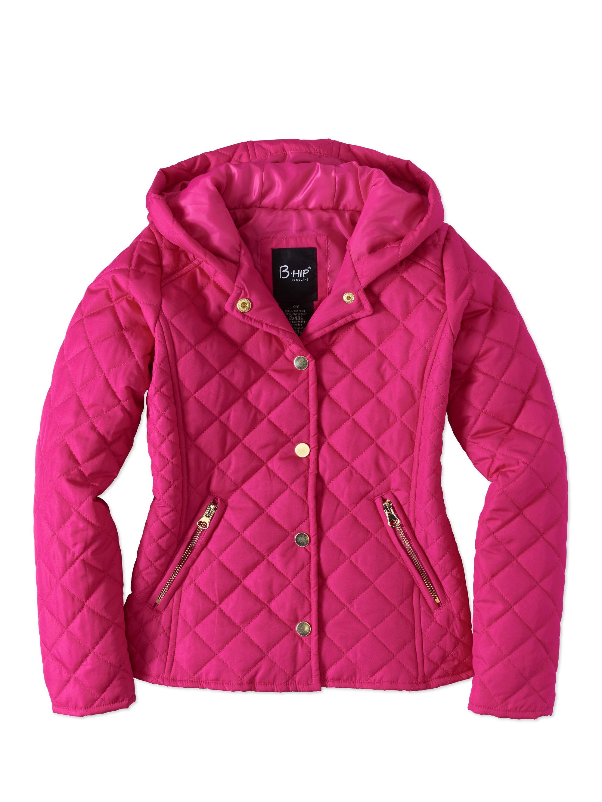 Girls' 716 Lightweight Quilted Hooded Jacket
