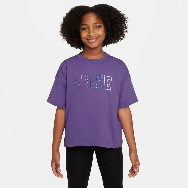 Girls purple nike deals