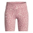 thumbnail image 1 of Girls 7-16 Under Armour Motion Bike Shorts Color: Pink Elixir Size: SMALL, 1 of 4