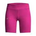 thumbnail image 1 of Girls 7-16 Under Armour Motion Bike Shorts Color: Pink Size: X LARGE, 1 of 4