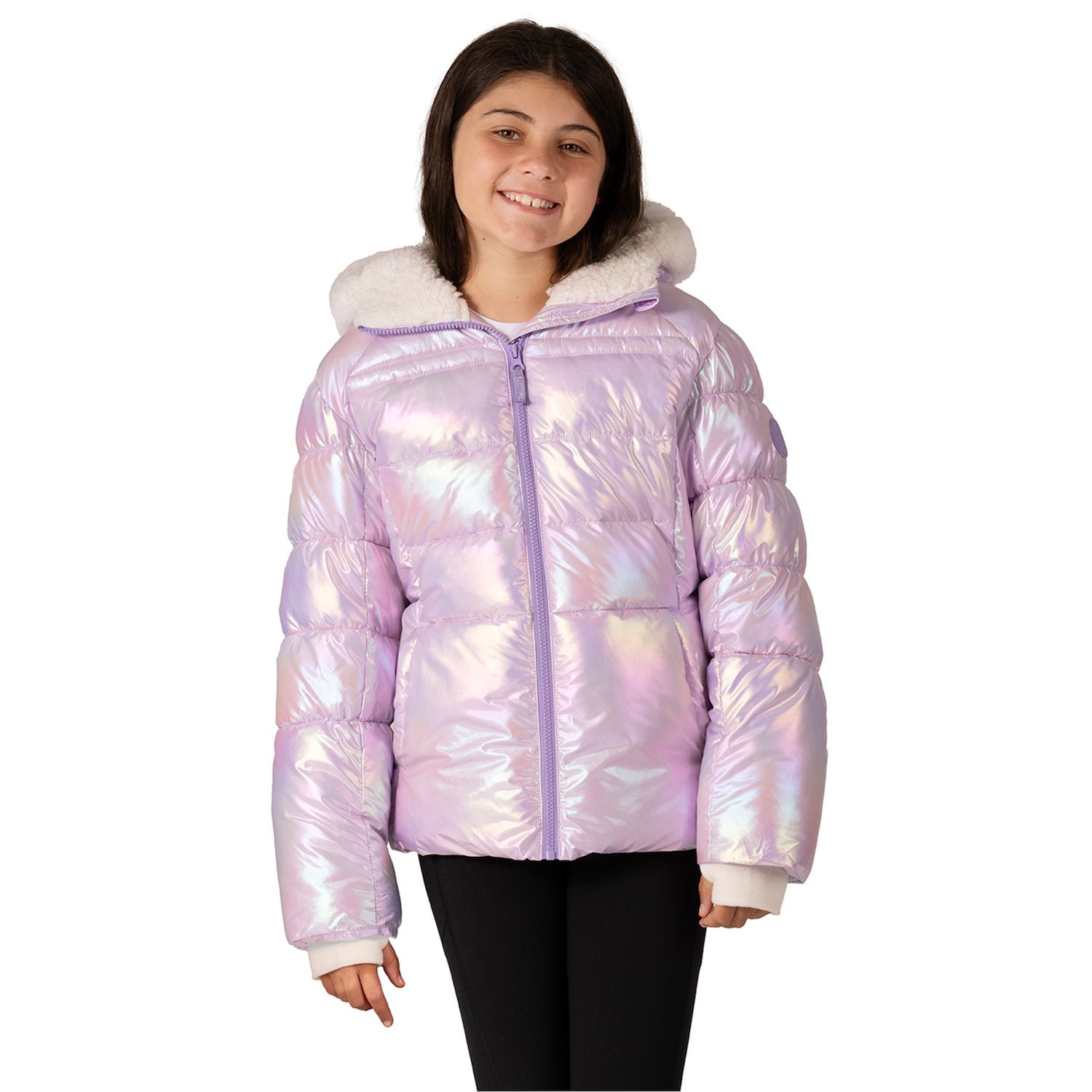 Girls 4-18 ZeroXposur Faux Fur Trimmed Hooded Puffer Jacket Girls 4-18 ZeroXposur Faux Fur Trimmed Hooded Puffer Jacket