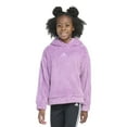 thumbnail image 1 of Girls 7-16 adidas Cozy Sherpa Logo Hoodie Color: Purple Size: SMALL, 1 of 4