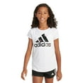 thumbnail image 1 of Girls 7-16 adidas Essential Graphic Tee in Regular & Plus Size Color: White Size: X LARGE, 1 of 4