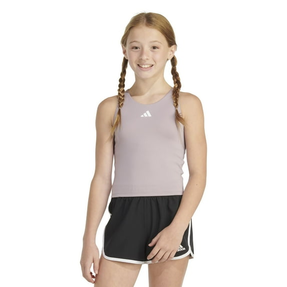 Girls 7-16 adidas Training Tank Top Color: Preloved Fig Size: SMALL