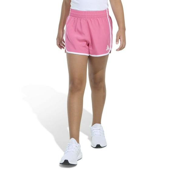 Girls 7-16 adidas Woven Athletic Shorts Color: Pink Size: X LARGE