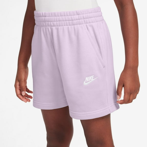 Girls 8-20 Nike Sportswear Club 5-in. Fleece French Terry Shorts Color: Doll Size: LARGE