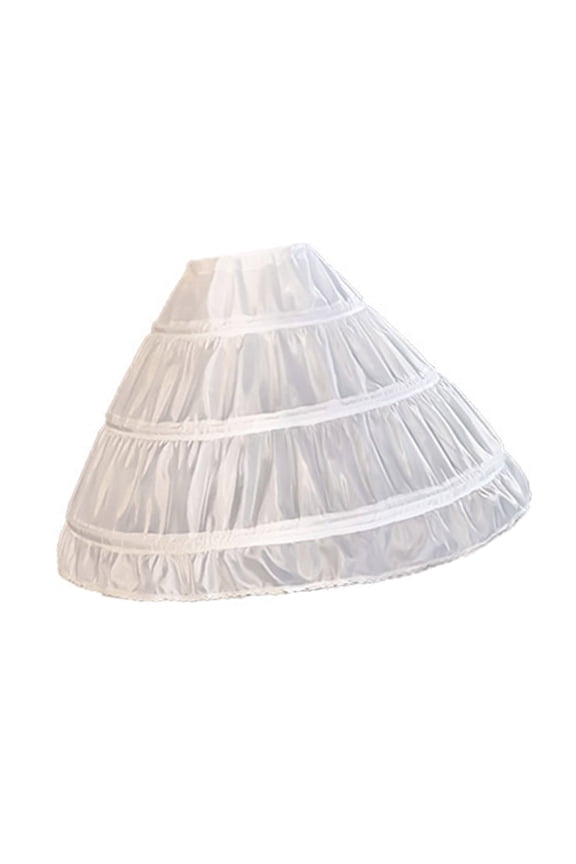 Girls Adjustable 50cm Crinoline with Steel Hoops for Weddings, Ballet & Special Occasions